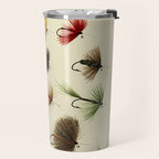 Hackles - Flies - Fly Fishing Lure Travel Mug Gallery Image 2