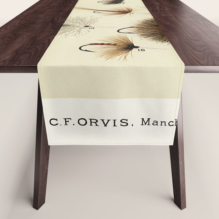 Hackles - Flies - Fly Fishing Lure Table Runner Gallery Image 1