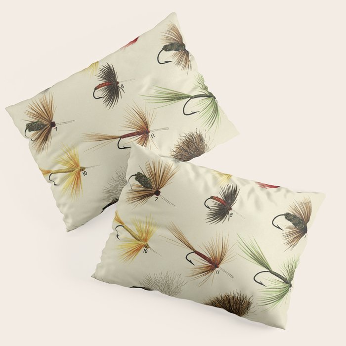 Hackles - Flies - Fly Fishing Lure Pillow Sham Gallery Image 3