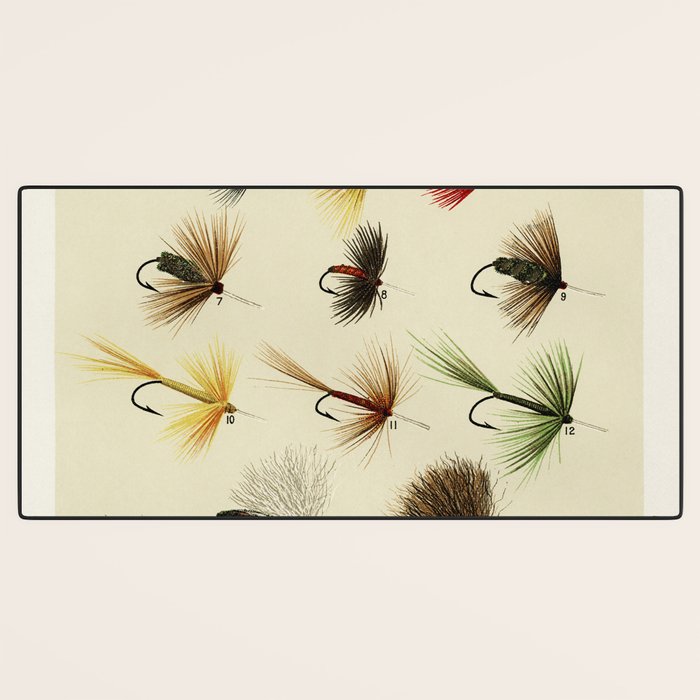 Hackles - Flies - Fly Fishing Lure Desk Mat Gallery Image 3