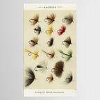 Hackles - Flies - Fly Fishing Lure Tablecloth Gallery Image 2