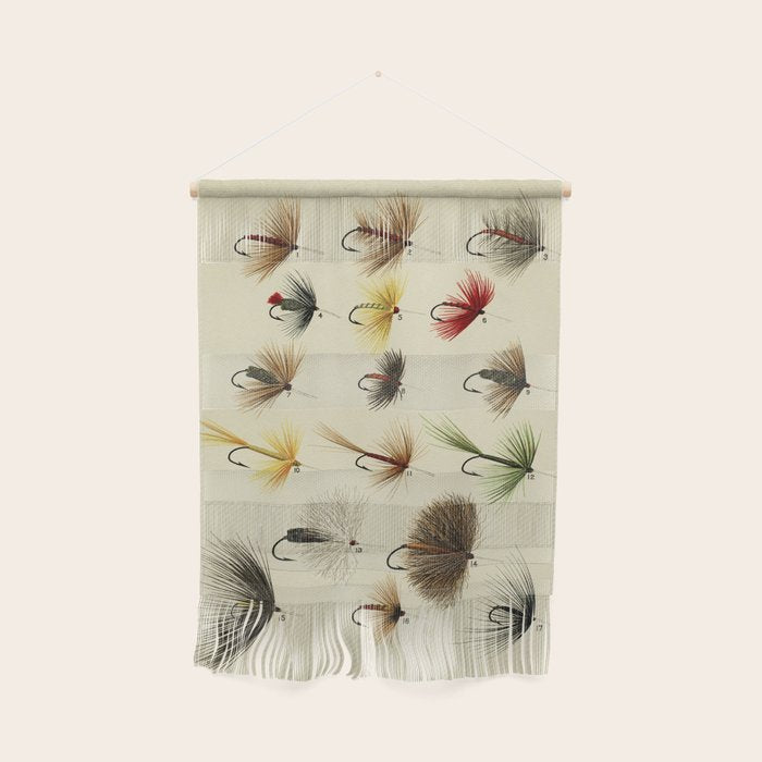 Hackles - Flies - Fly Fishing Lure Wall Hanging Gallery Image 1