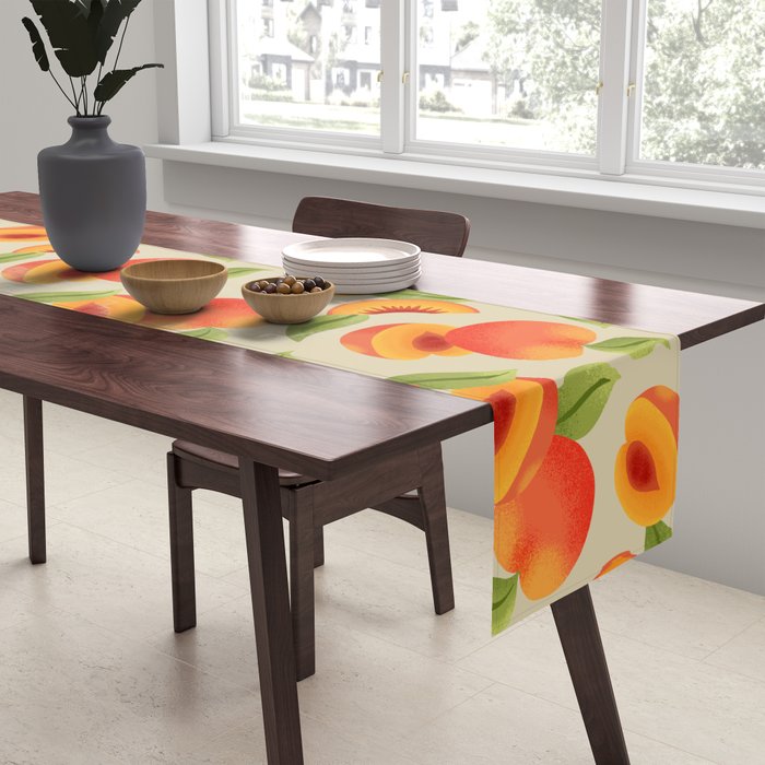 Peach Pattern - Amalfi Coast Cocktails Table Runner Gallery Image 2