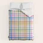 Rainbow Check Bliss Comforter Gallery Image 6