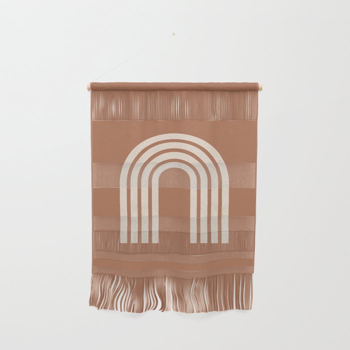Woodblock arch terracotta Wall Hanging Gallery Image 1
