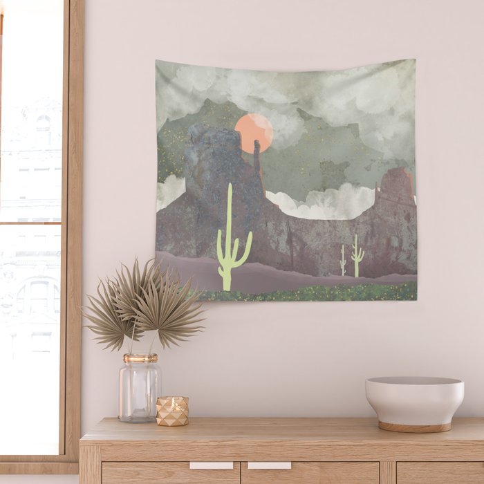 Desertscape Wall Tapestry Gallery Image 2