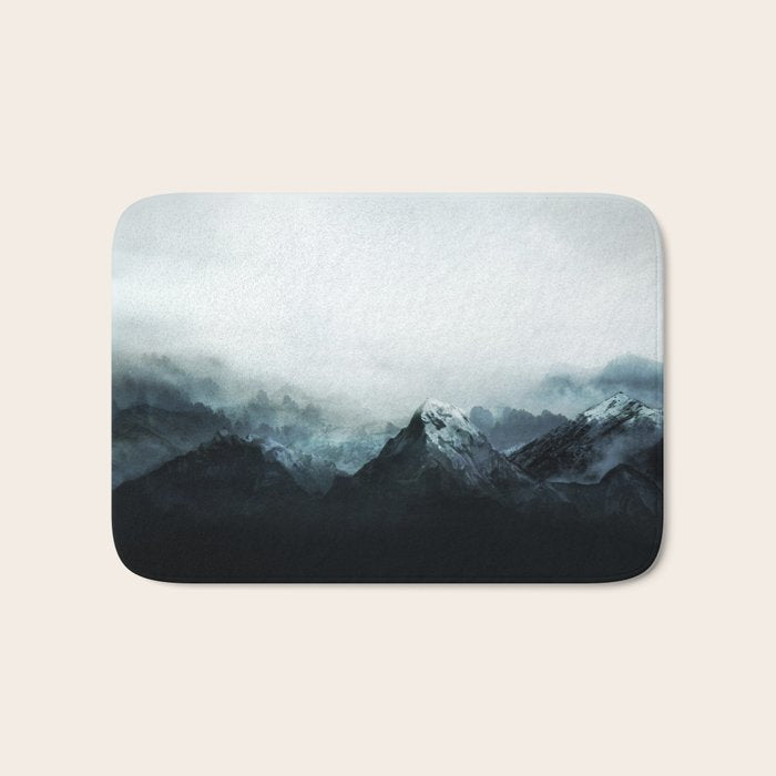 Mountain Peaks Bath Mat Gallery Image 1