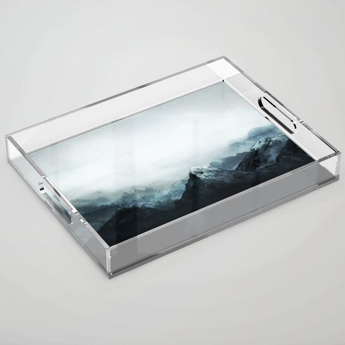 Mountain Peaks Acrylic Tray Gallery Image 1