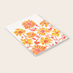 Sunflower Watercolor - Fiery Palette Notebook Gallery Image 3