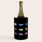 Sea slug - black Wine Chiller Gallery Image 1