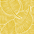 Zebra Palm Hawaiian Tropical  -Sulfur Yellow Coffee Mug Gallery Image 2