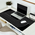 Oval Lines Abstract XIII Desk Mat Gallery Image 2