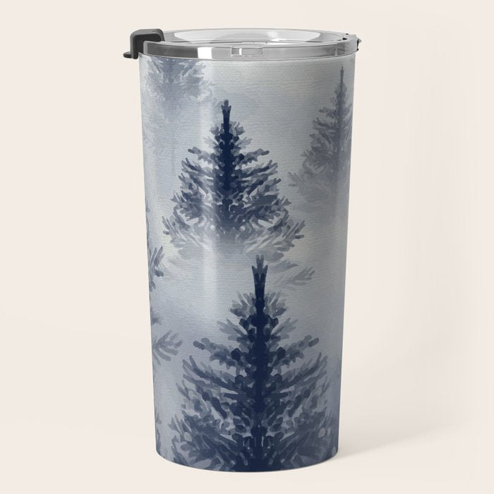 Foggy Forest 2 Travel Mug Gallery Image 3