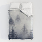 Foggy Forest 2 Duvet Cover Gallery Image 6