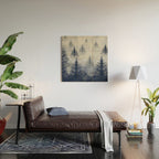 Foggy Forest 2 Wood Wall Art Gallery Image 2