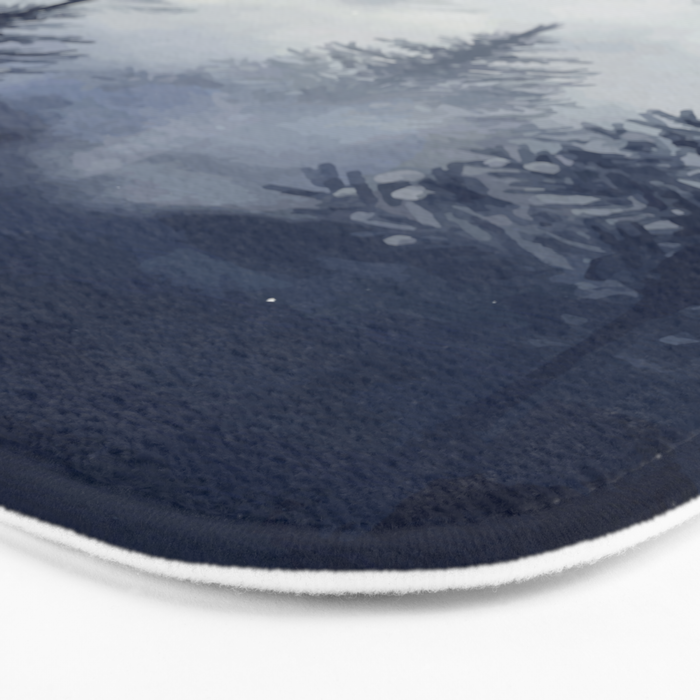 Foggy Forest 2 Bath Mat Gallery Image 3