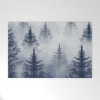 Foggy Forest 2 Welcome Mat Gallery Image 1