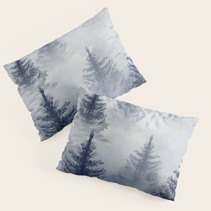 Foggy Forest 2 Pillow Sham Gallery Image 1