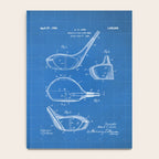 Golf Driver Patent - Golf Art - Blueprint Notebook Gallery Image 4