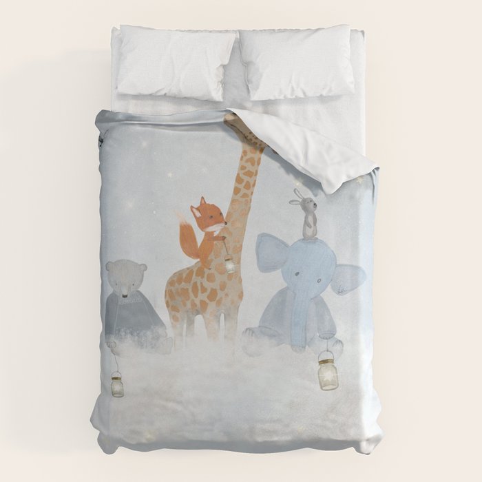 collecting stars Duvet Cover Gallery Image 1