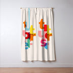 Trust Yourself Typography Window Curtain Gallery Image 3