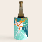 Tropical Symmetry Retro Botanic Wine Chiller Gallery Image 1