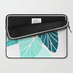 Tropical Symmetry Retro Botanic Laptop Sleeve Gallery Image 2