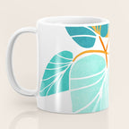 Tropical Symmetry Retro Botanic Coffee Mug Gallery Image 3
