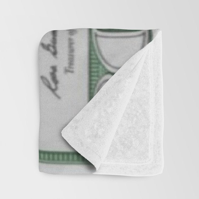 Proposed African American Icon Harriet Tubman Single U.S. Mint 20 Dollar bill Throw Blanket Gallery Image 3