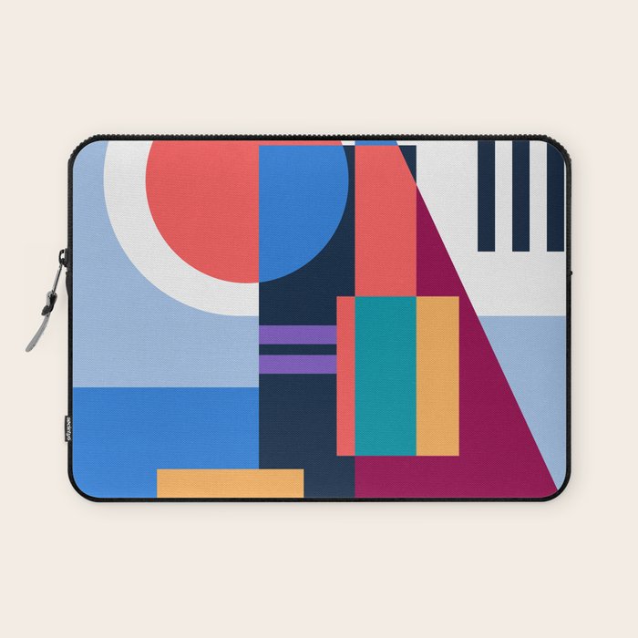 Blue City Laptop Sleeve Gallery Image 1