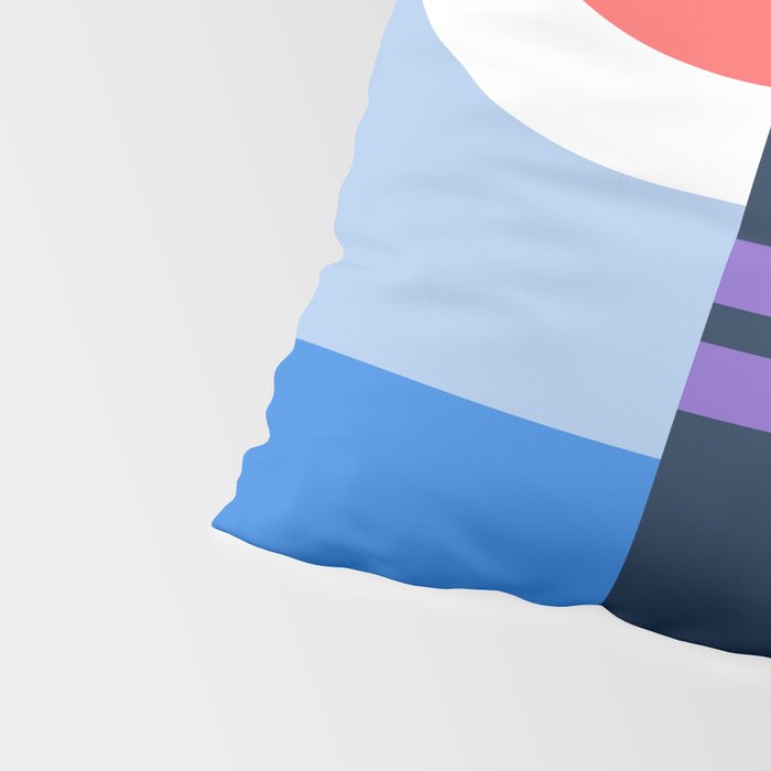 Blue City Pillow Sham Gallery Image 4