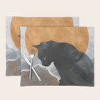 Black Cat Placemat Gallery Image 1