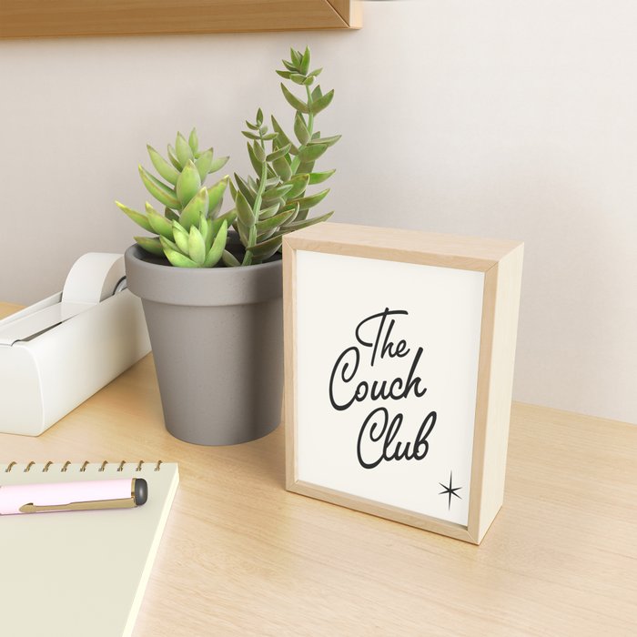 The couch club Mini Art Print Gallery Image 2