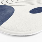 Mid Century Modern Arch & Moon Bath Mat Gallery Image 3