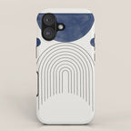 Mid Century Modern Arch & Moon iPhone Case Gallery Image 1