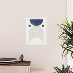 Mid Century Modern Arch & Moon Poster Gallery Image 2