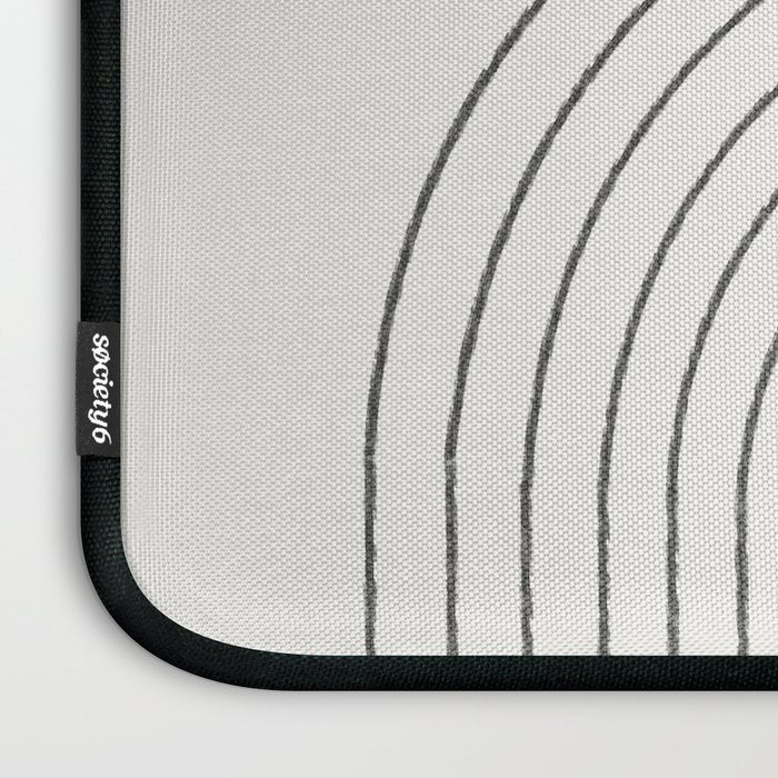 Mid Century Modern Arch & Moon Laptop Sleeve Gallery Image 3