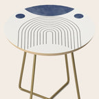 Mid Century Modern Arch & Moon Side Table Gallery Image 2