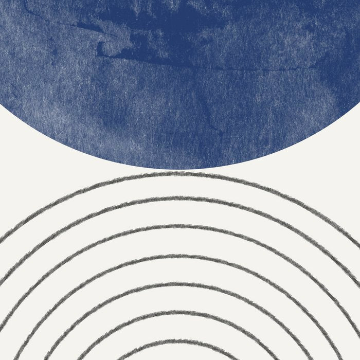 Mid Century Modern Arch & Moon Coffee Mug Gallery Image 2