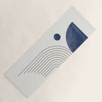 Mid Century Modern Arch & Moon Yoga Mat Gallery Image 1