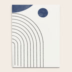 Mid Century Modern Arch & Moon Notebook Gallery Image 4
