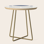 Mid Century Modern Arch & Moon Side Table Gallery Image 1