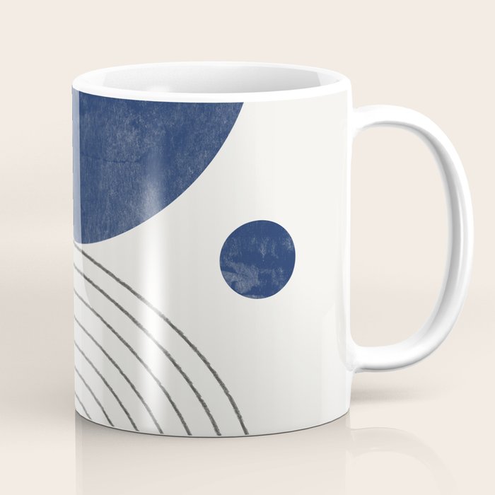 Mid Century Modern Arch & Moon Coffee Mug Gallery Image 1