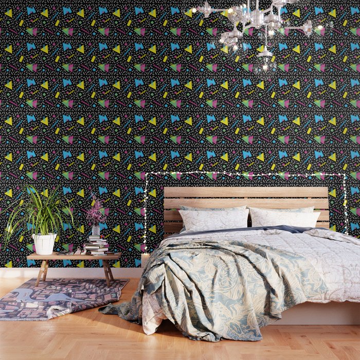 Memphis pattern 66 - 80s / 90s Retro Wallpaper Gallery Image 3