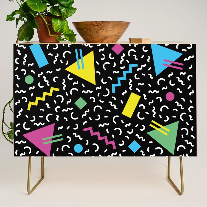 Memphis pattern 66 - 80s / 90s Retro Credenza Gallery Image 1