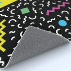Memphis pattern 66 - 80s / 90s Retro Rug Gallery Image 4