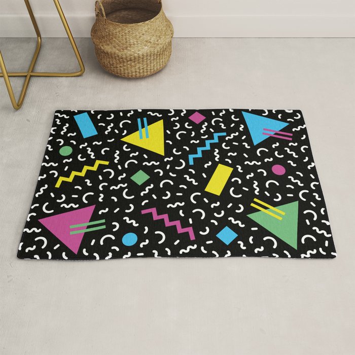Memphis pattern 66 - 80s / 90s Retro Rug Gallery Image 1