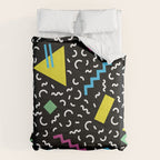 Memphis pattern 66 - 80s / 90s Retro Comforter Gallery Image 6