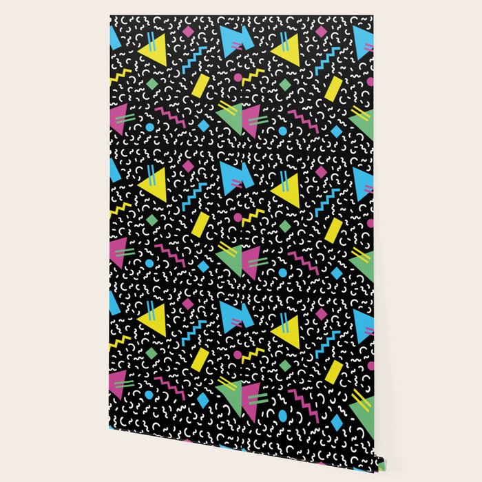 Memphis pattern 66 - 80s / 90s Retro Wallpaper Gallery Image 2