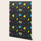 Memphis pattern 66 - 80s / 90s Retro Wallpaper Gallery Image 2